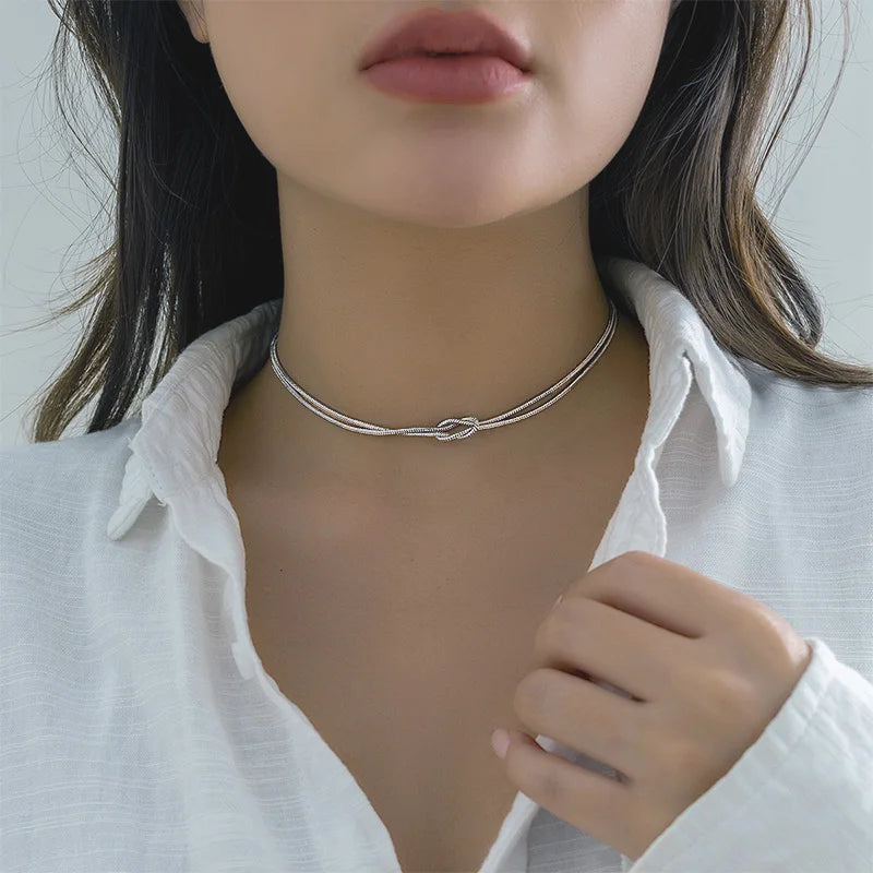 Matching Bracelets for Couples Best Love Knot 18K Gold Plated Herringbone Chain Bracelet Relationship Jewelry for Friend Dainty