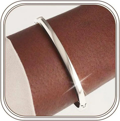 Gold Bangle Bracelet for Women Minimalist Dainty 18K Gold Plated  Waterproof Stainless Steel Bangle Non Tarnish Jewelry Gift