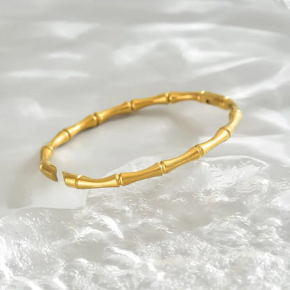 304 Stainless Steel Bangle Bracelet for Women White Shell Inlaid CZ Crystal Open Cuff Bangle Waterproof No Fade Daily Jewelry