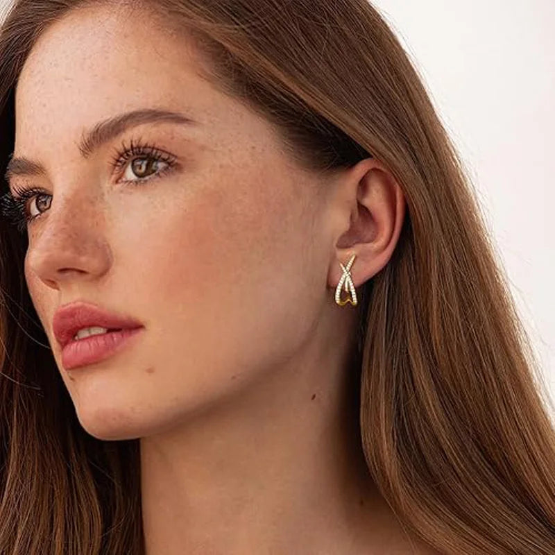 Clip on Earrings for Women 14K Gold Plated Statement Trendy Dainty Earrings HypoallergenicMinimalist Non Pierced Earring Jewelry