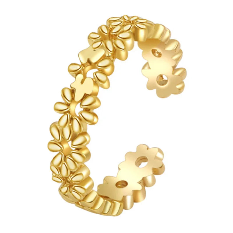 14K Gold Filled Toe Rings for Women Waterproof Open Toe Rings Adjustable Non Tarnish Hug CZ Toe Ring Summer Beach Foot Jewelry