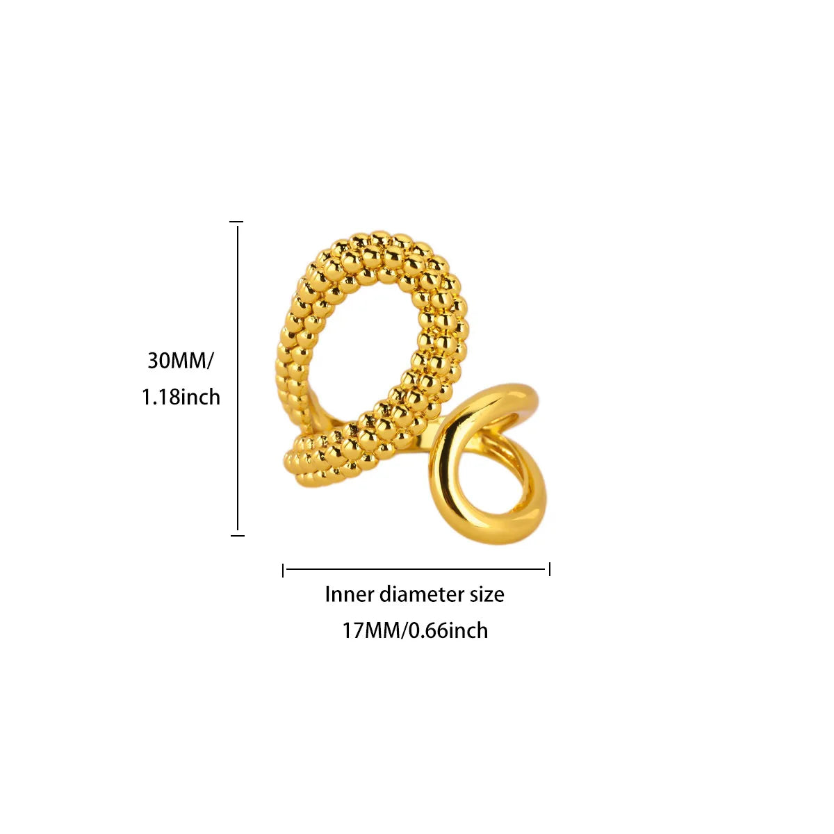 Cross Wrap Ring for Women CZ Zircon Adjustable Open Ring Minimalist Fashion Jewelry Gold Silver Color Statement Ring Gift
