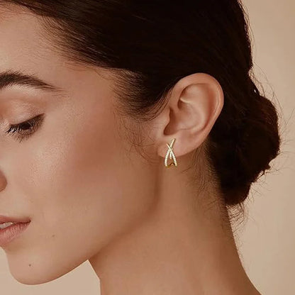 Clip on Earrings for Women 14K Gold Plated Statement Trendy Dainty Earrings HypoallergenicMinimalist Non Pierced Earring Jewelry